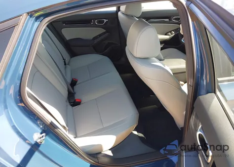 2025 Honda Civic Hybrid Sport/Sport Touring from USA, damaged, VIN 2HGFE4F86SH348076